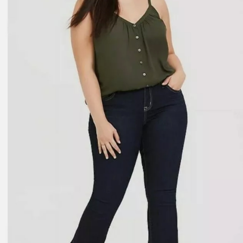 Torrid  Slim Boot Jean - Vintage Stretch Dark Wash  sz 18 reg  NEW! - Picture 3 of 4